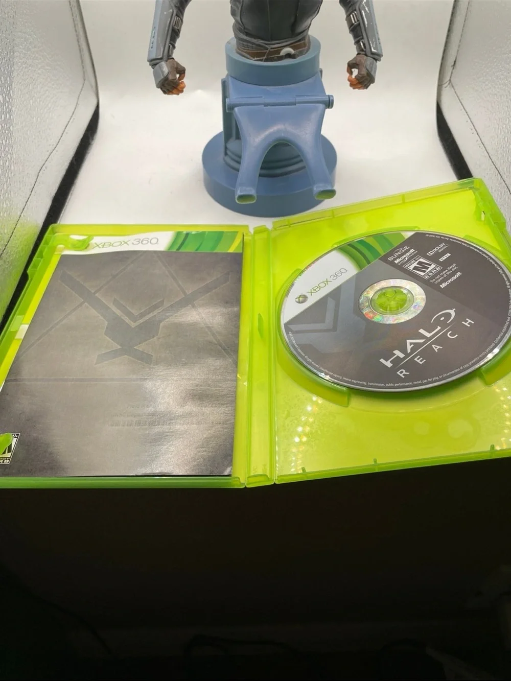 Microsoft Xbox 360 Halo: Reach Game in Bright Green Case